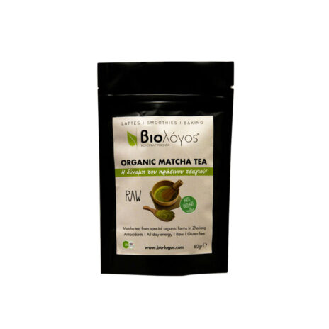 Βιολόγος Matcha tea Βιολογικό 80 g