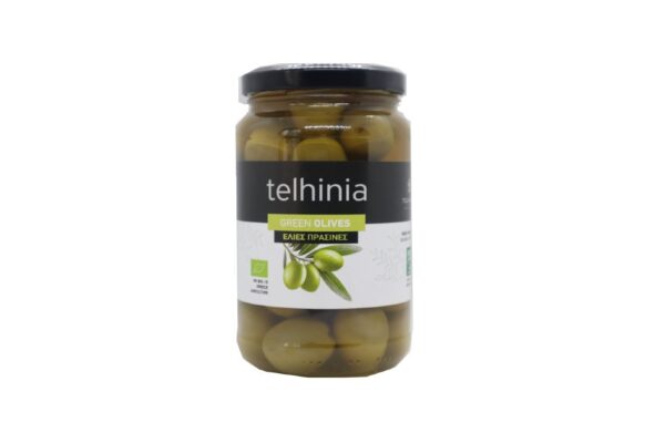 Telhinia  Βιολογικές Πράσινες Ελιές 200 g