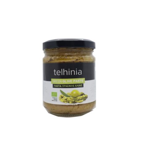 Telhinia  Βιολογικές Πάστα Πράσινης Ελιάς 195 g