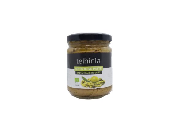 Telhinia  Βιολογικές Πάστα Πράσινης Ελιάς 195 g