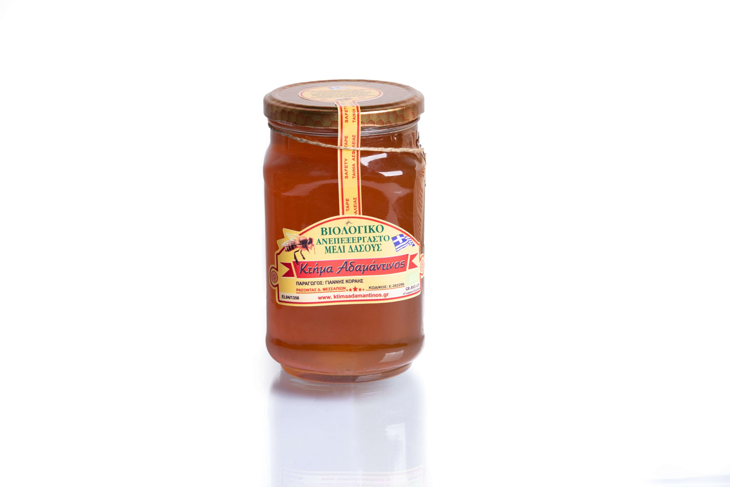 Βιολογικό θυμαρίσιο Μέλι 960 gr Κτήμα Αδαμάντινος