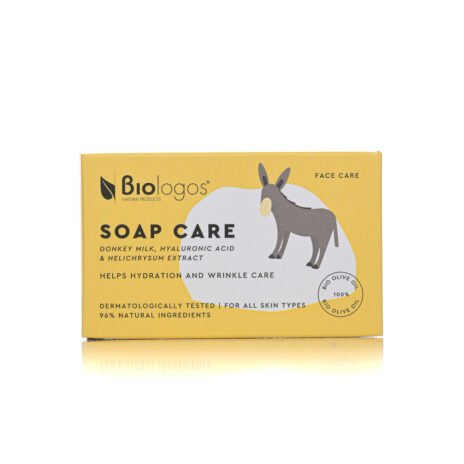 Σαπούνι με Γάλα γαϊδούρας Βιολόγος 130g - Image 1