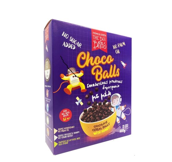 The Bee Bros Δημητριακά Choco Balls με Μέλι 250g