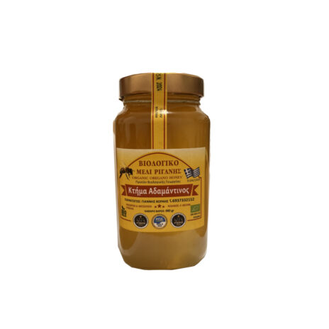 Βιολογικό Μέλι Ρίγανης 960 gr Κτήμα Αδαμάντινος